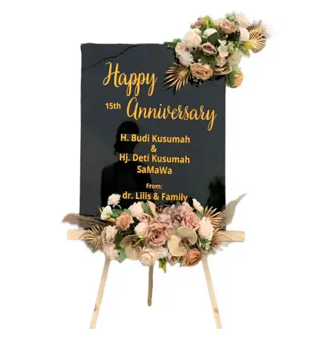 Papan Bunga Akrilik Donoyudan